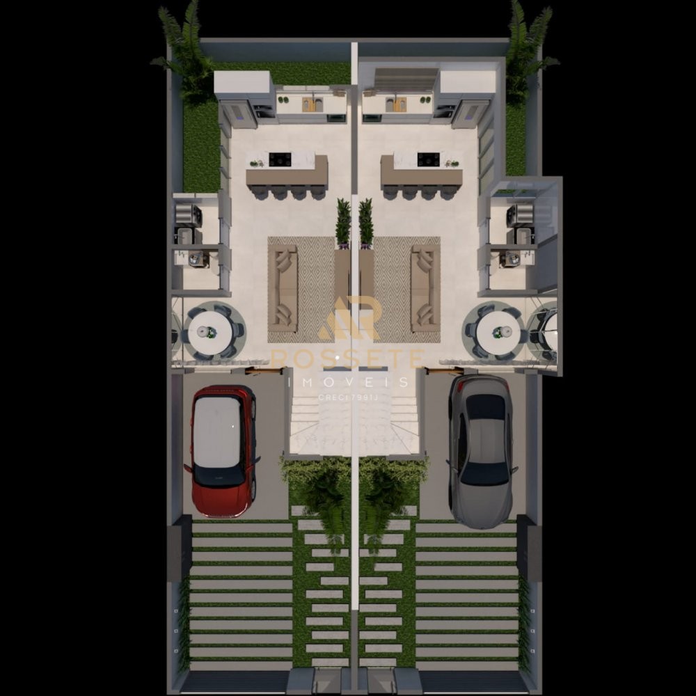 Lindo sobrado triplex com Rooftop